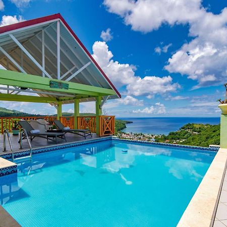 Tropical Paradise View Anse La Raye Kültér fotó