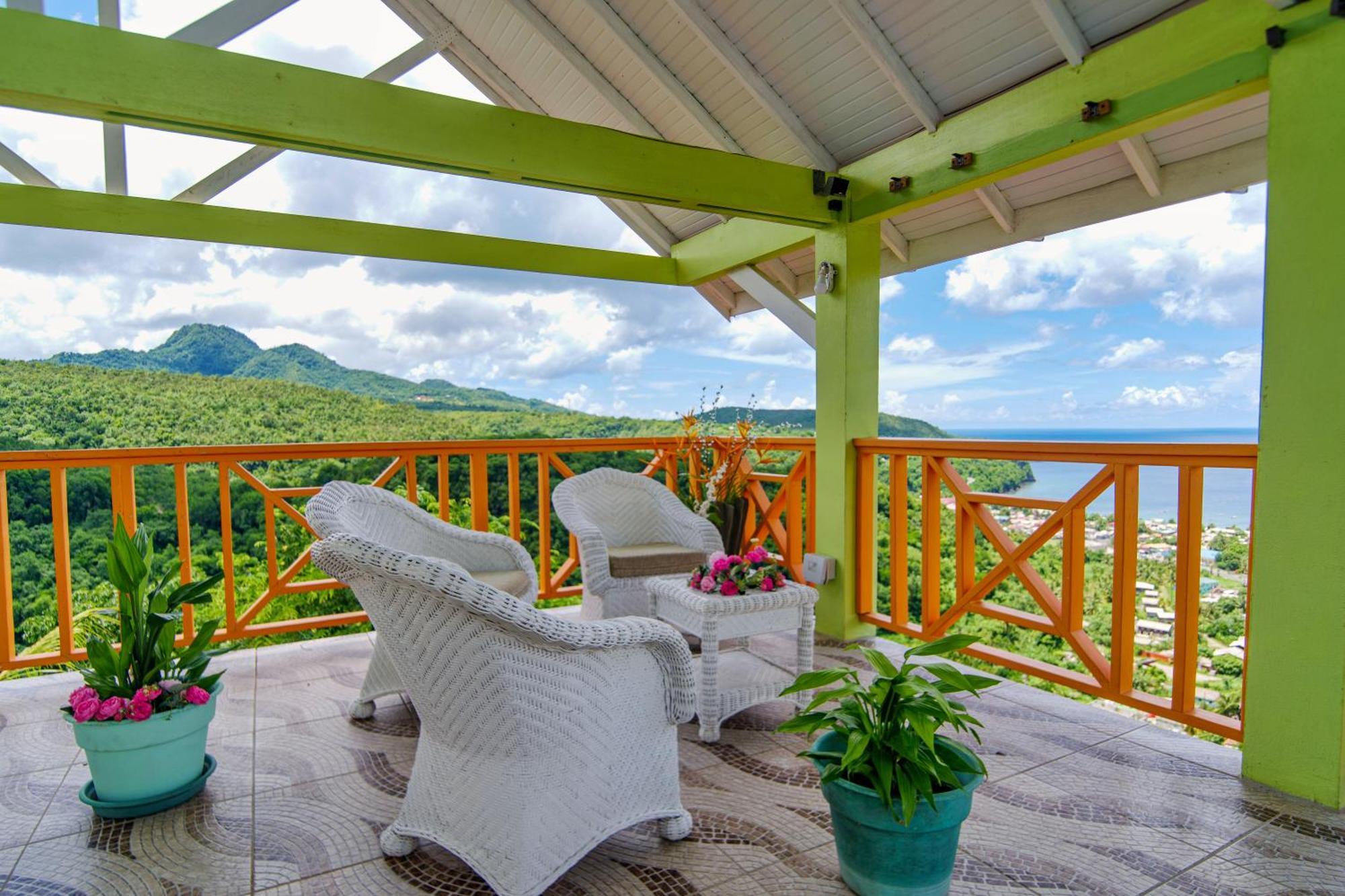 Tropical Paradise View Anse La Raye Kültér fotó